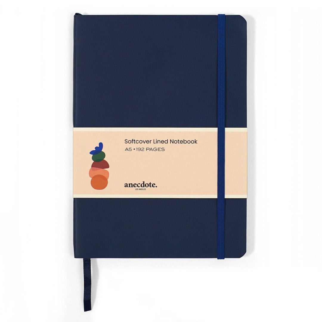 Anecdote Goods Softcover Journal, Midnight Blue