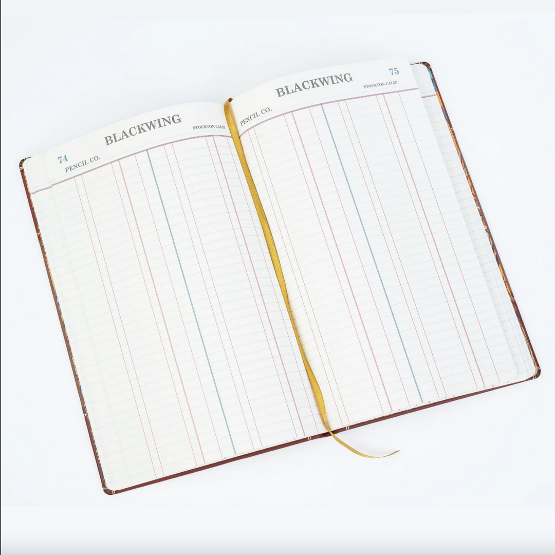 Blackwing 574 Ledger Notebook, Ledger Detail