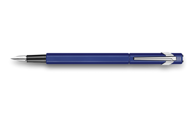 Caran d'Ache 849™ Metal Fountain Pen, Blue