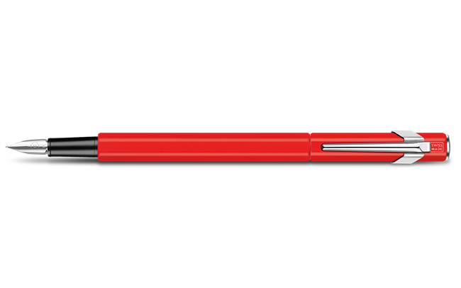 Caran d'Ache 849™ Metal Fountain Pen, Red