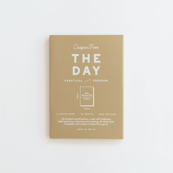 Crispin Finn The Day Note Pad, Packaging