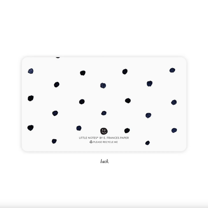 E. Frances Paper Little Note Cards, Hello, Back
