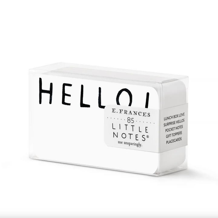 E. Frances Paper Little Note Cards, Hello, Box