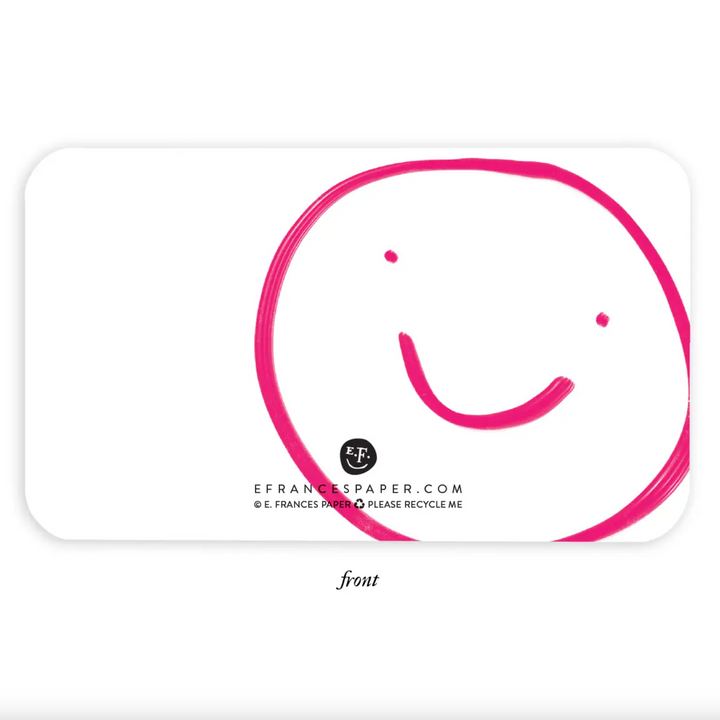 E. Frances Paper Little Note Cards, Ok Love You Bye, Back