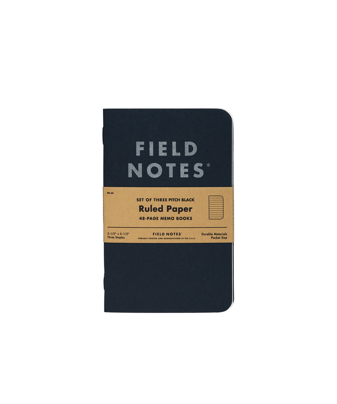 Pitch Black Memo Book