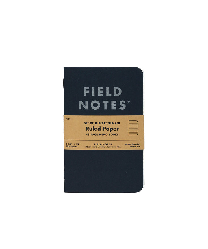 Pitch Black Memo Book