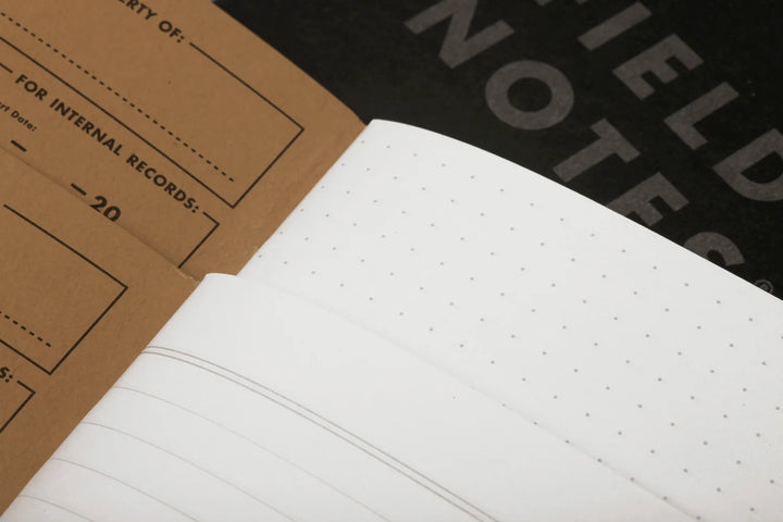 Pitch Black Memo Book (3 pk)
