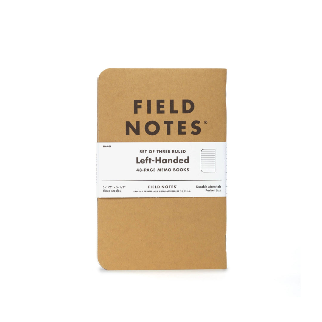 Field Notes Left-Handed Pocket-Sized Notebook