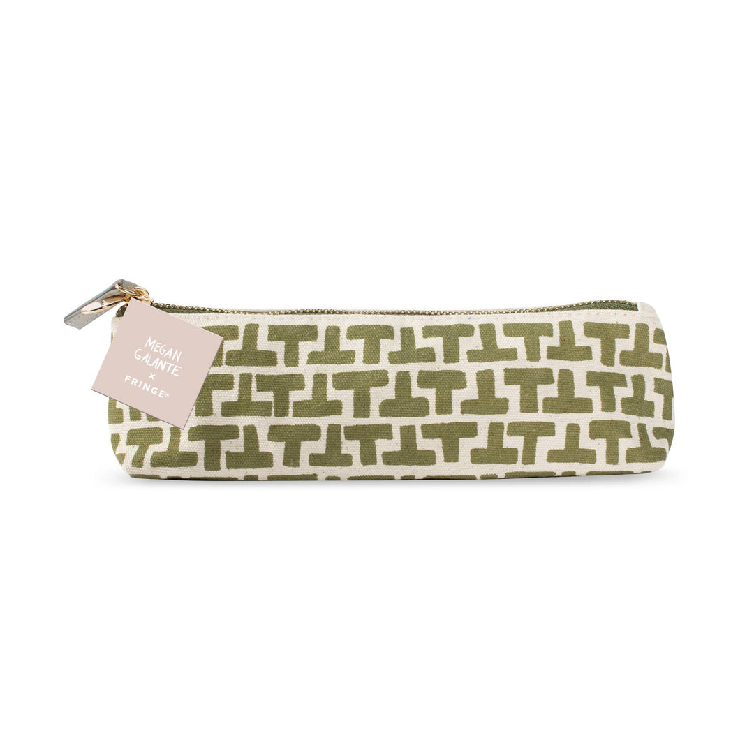 Fringe Studio Flat Bottom Pencil Pouch