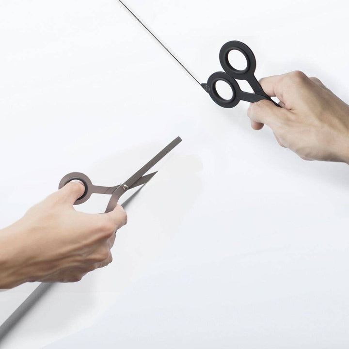HMM Black Scissors with Base, Box Cutter and Scissors