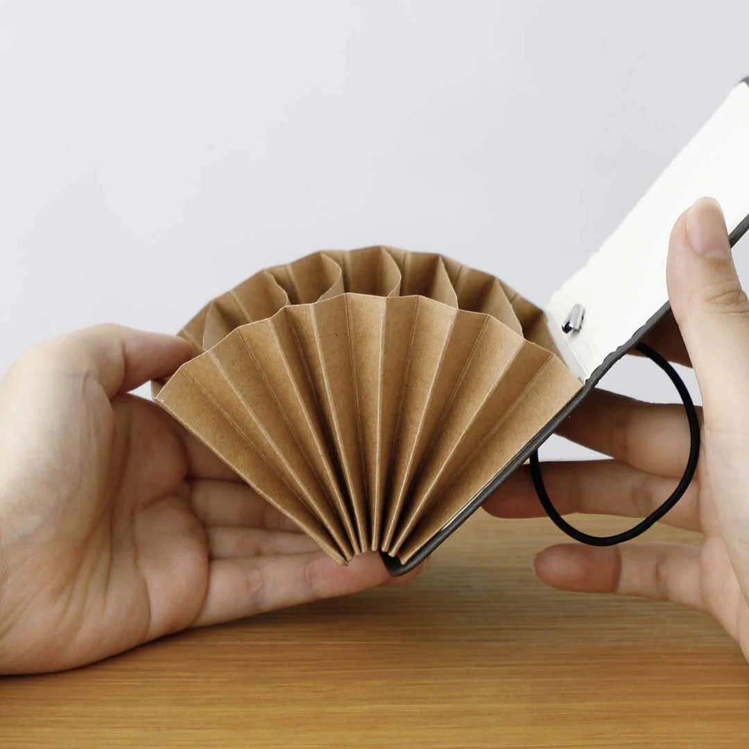 Hightide Card Holder - Accordion Pockets, Italian PU Leather