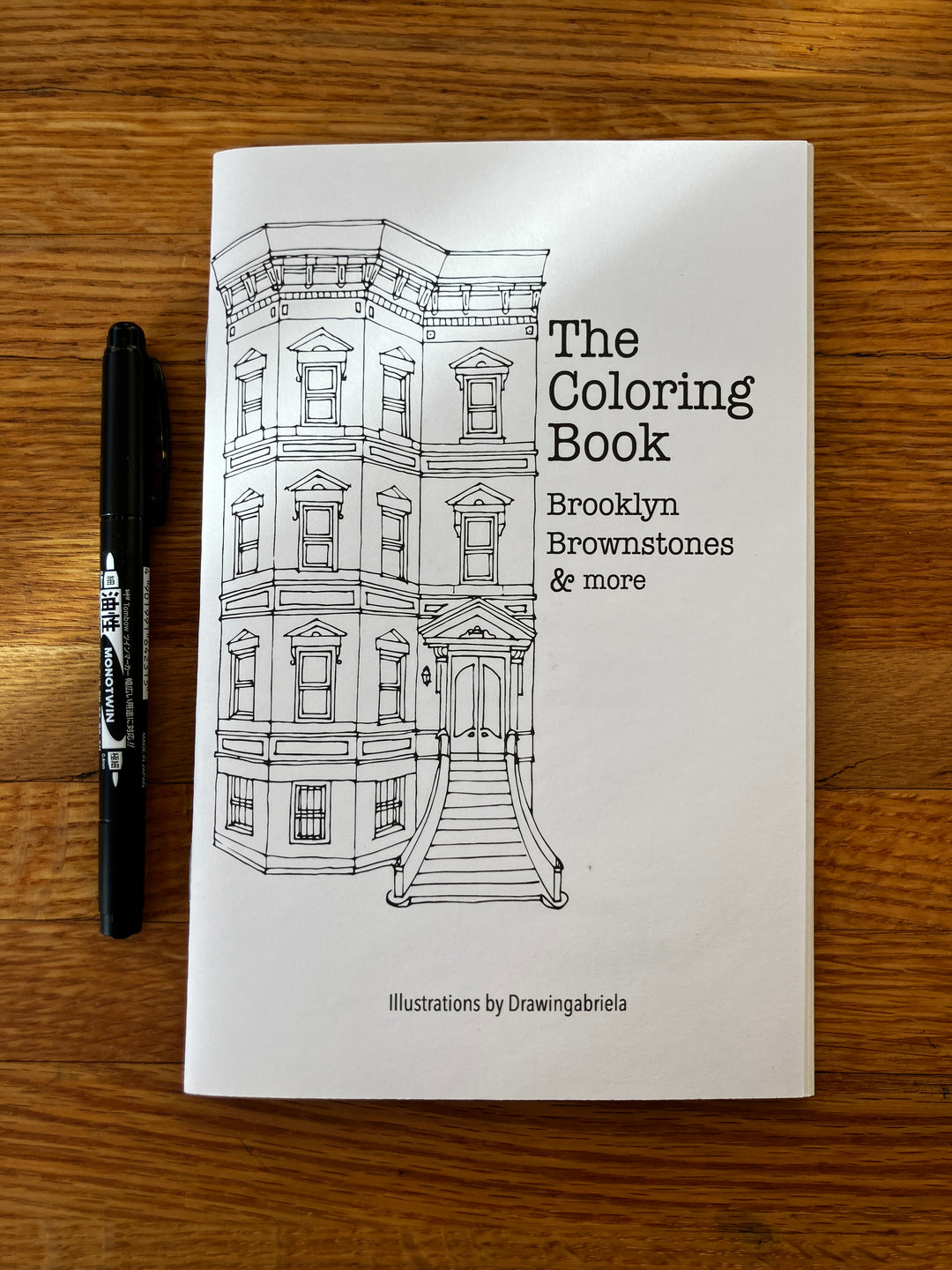Brooklyn Brownstone Coloring Book