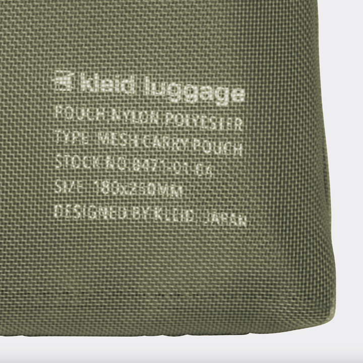 Kleid Mesh Carry Pouch, Logo Detail