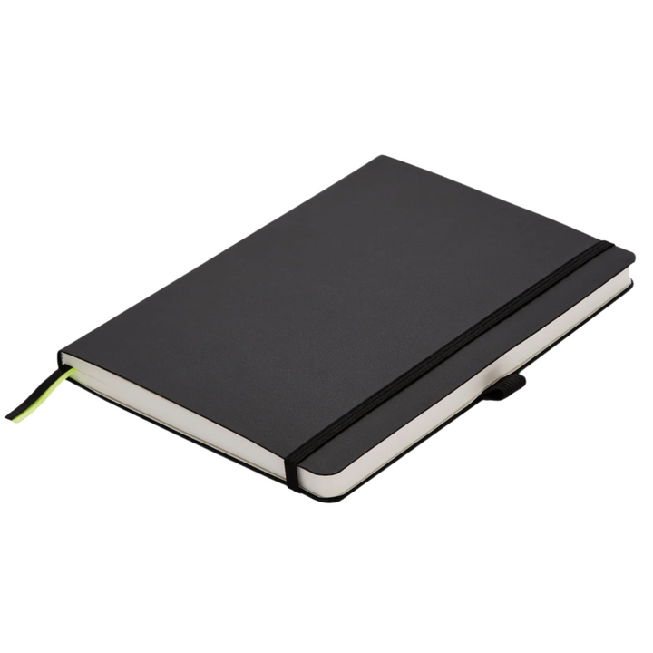 LAMY Softcover Notebook - A6, Ruled, Fountain Pen-Friendly Paper, Black