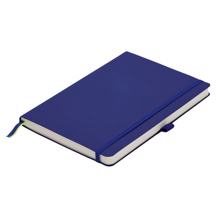 LAMY Softcover Notebook - A6, Ruled, Fountain Pen-Friendly Paper, Blue