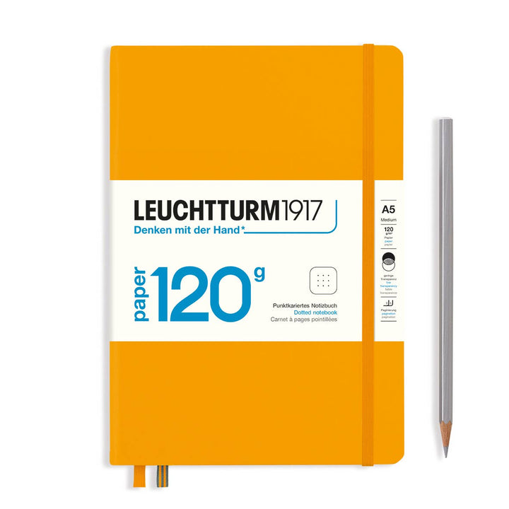 LEUCHTTURM1917 120g Medium Notebook, Rising Sun, Dotted