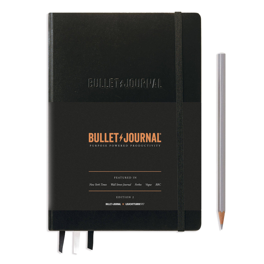 LEUCHTTURM1917 A5 Bullet Journal, Edition 2, Black