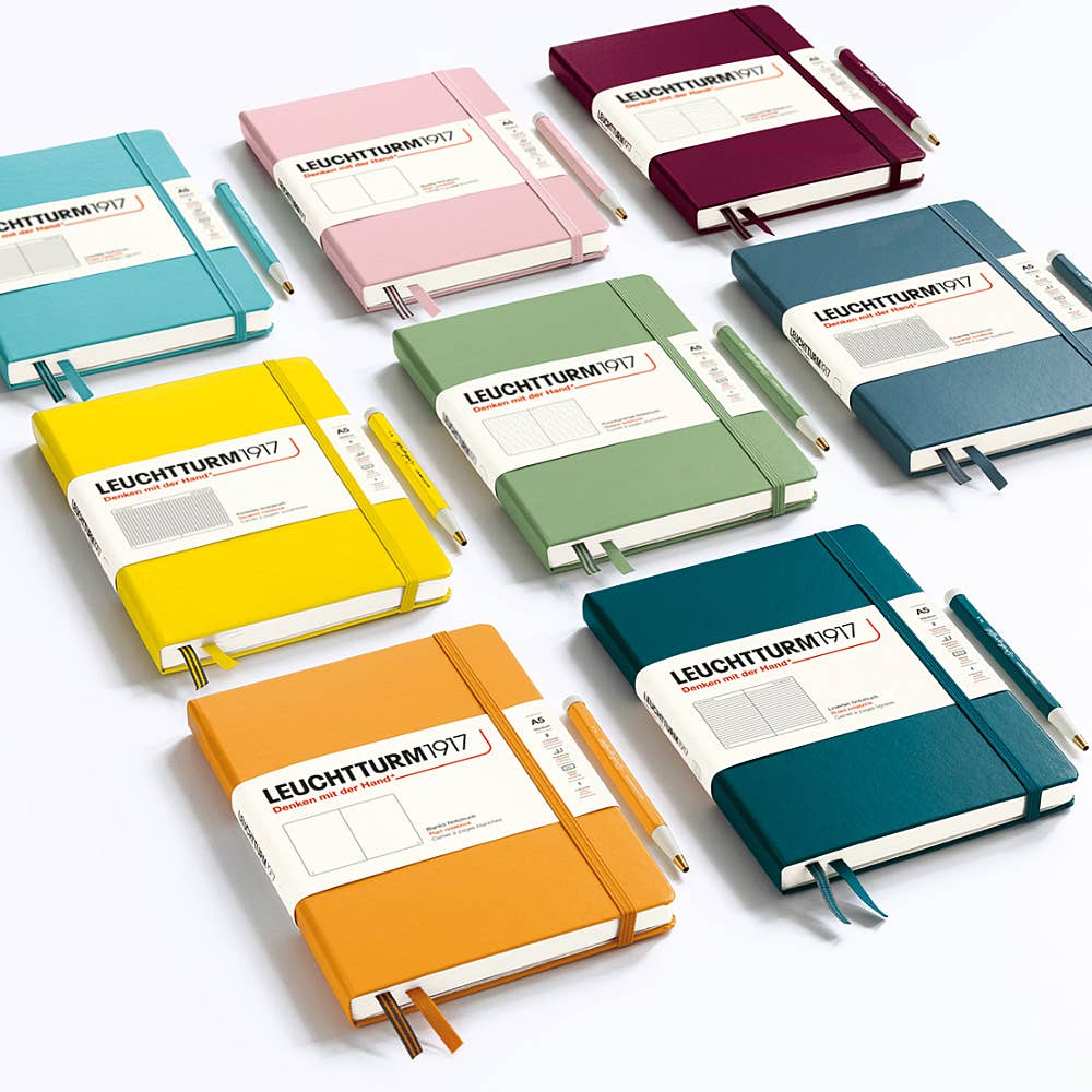 LEUCHTTURM1917 A5 Hardcover or Softcover Notebook