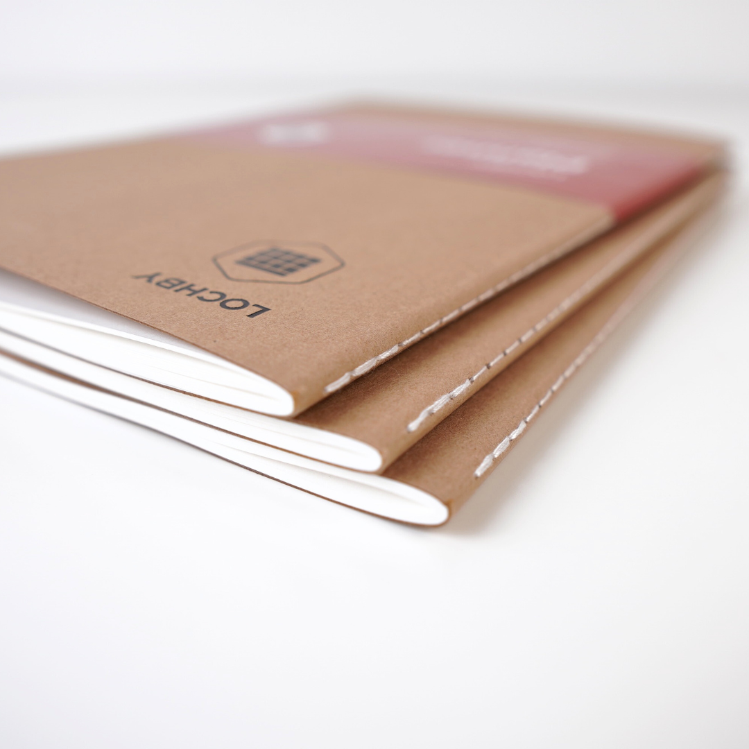 LOCHBY Pocket Notebook Refill, Spine Detail