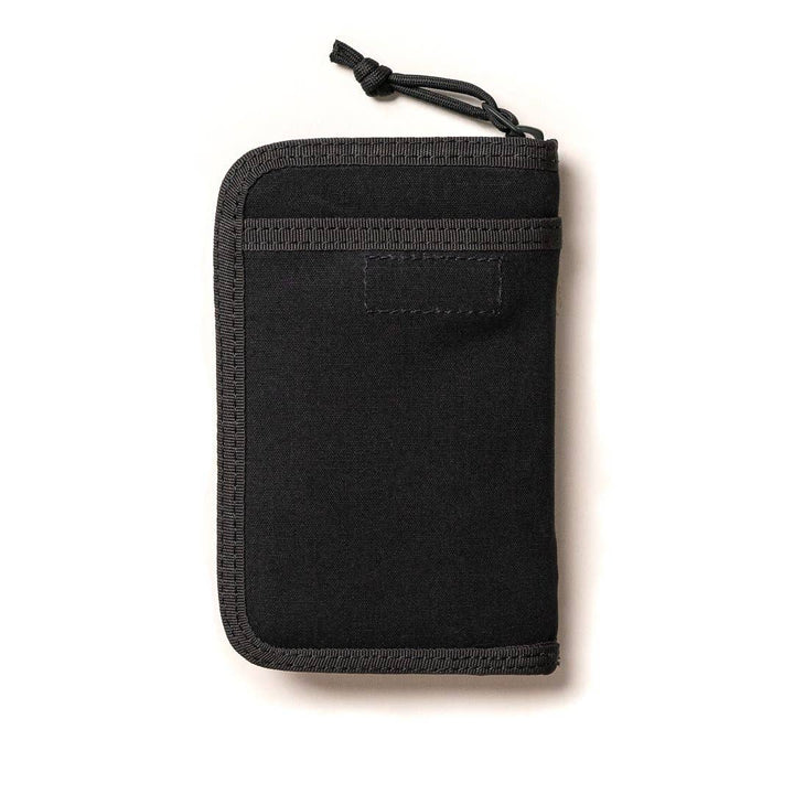 LOCHBY Waxed Canvas Pocket Journal, Charcoal, Back