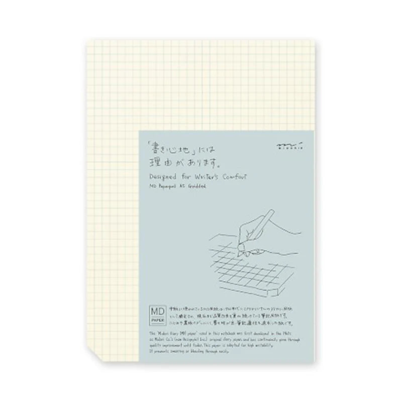 A5 Grid midori notebook