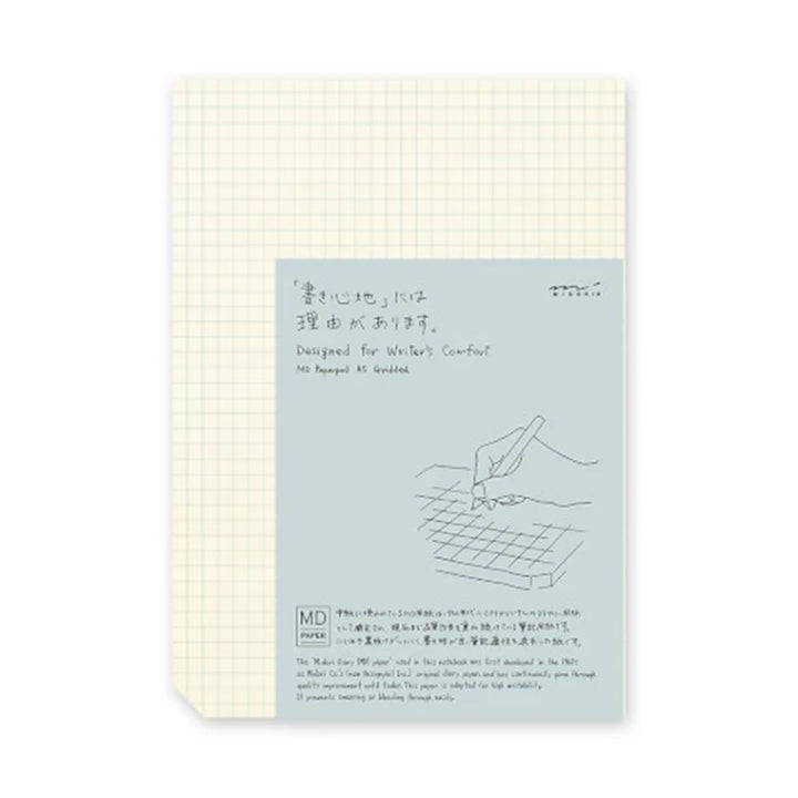 A5 Grid midori notebook