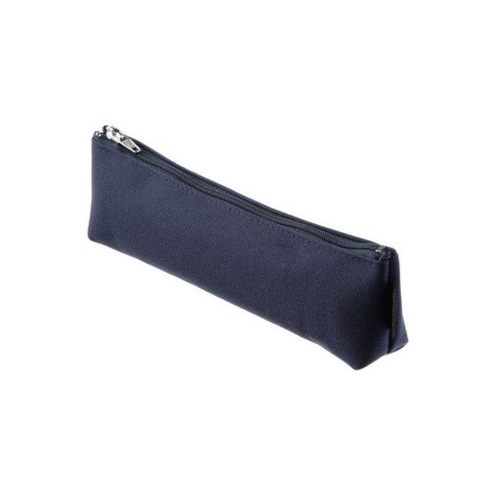 Mareku Cotton Pen Case, Dark Blue, Side