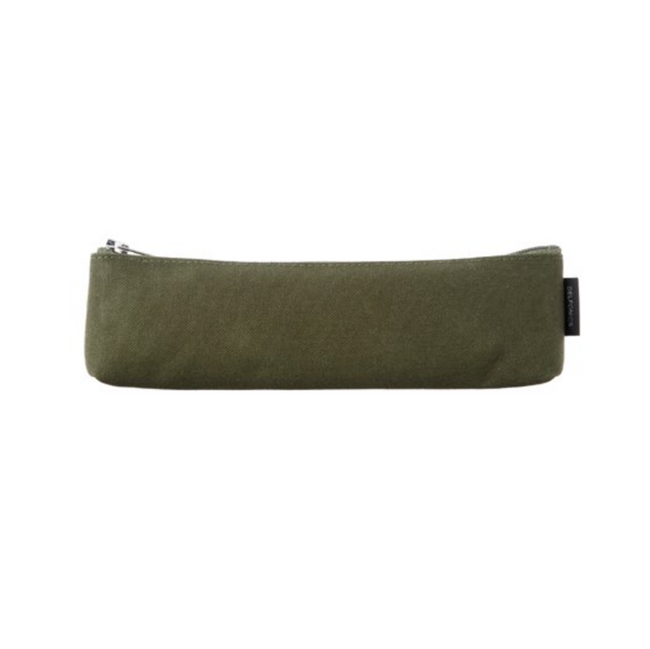 Mareku Cotton Pen Case, Olive