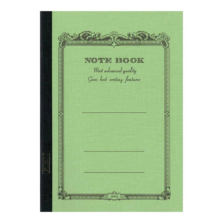 Nippon Notebook Co. Lay-Flat Softcover Notebook, Green