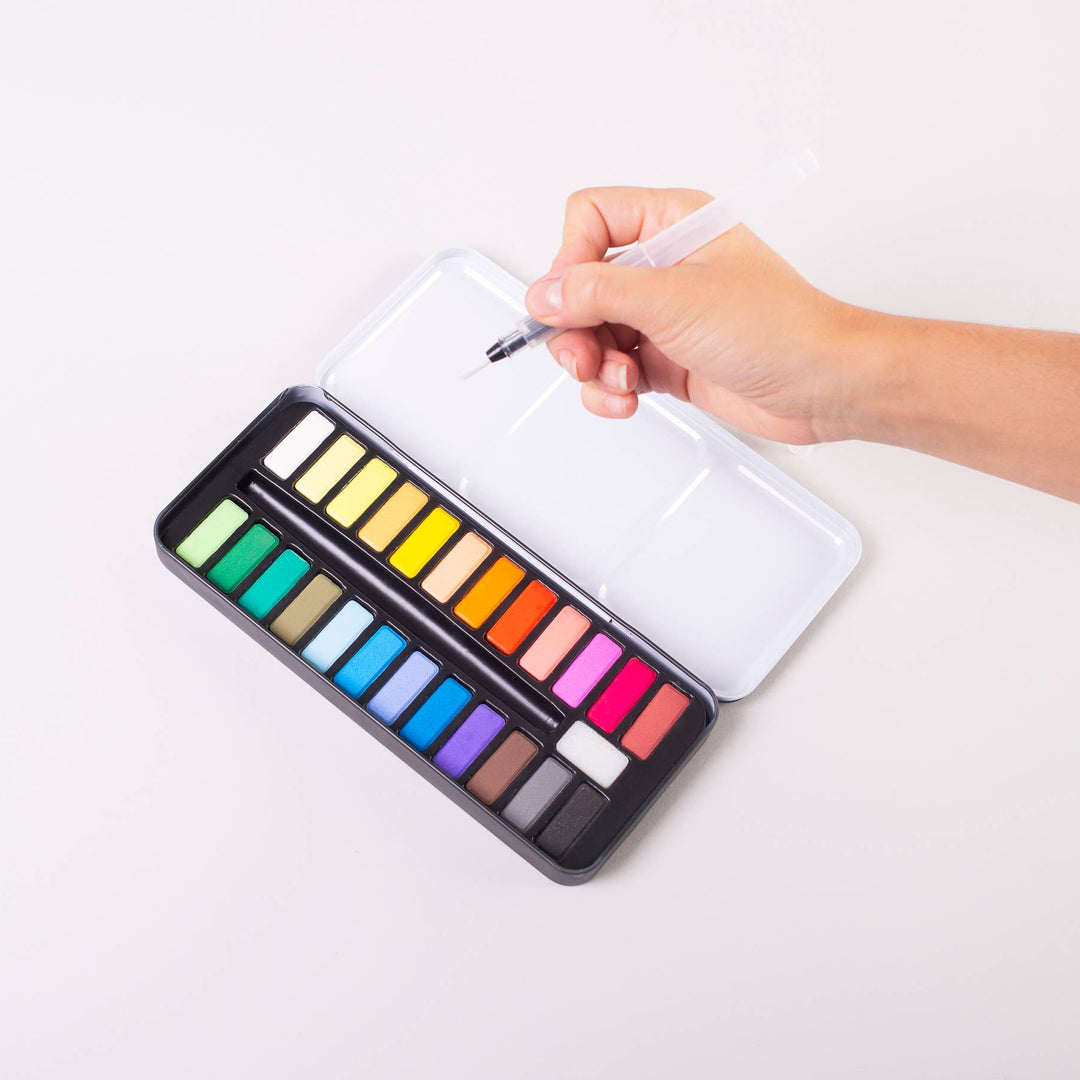 OMY Watercolor Paint Set, Detail