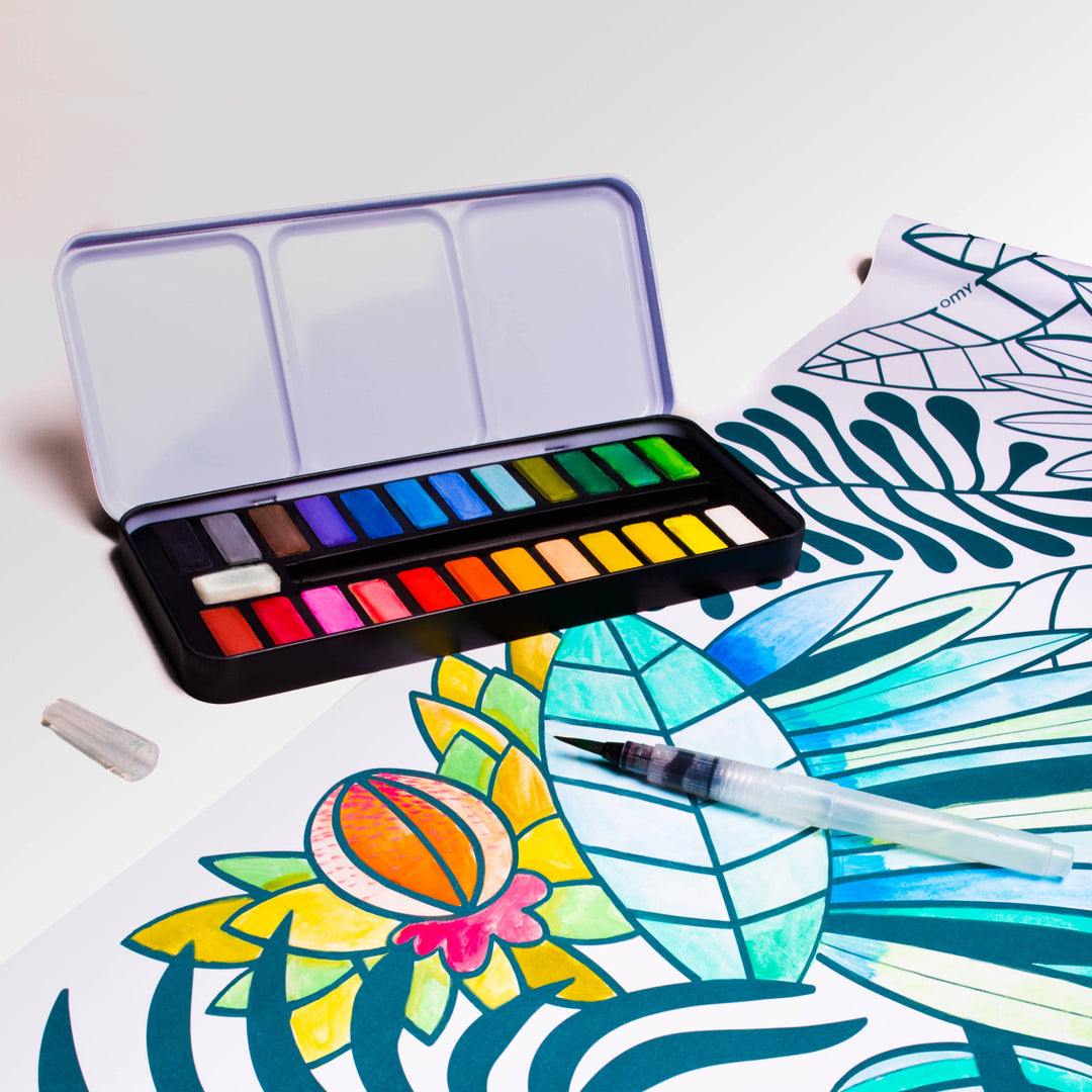 OMY Watercolor Paint Set, Detail 2