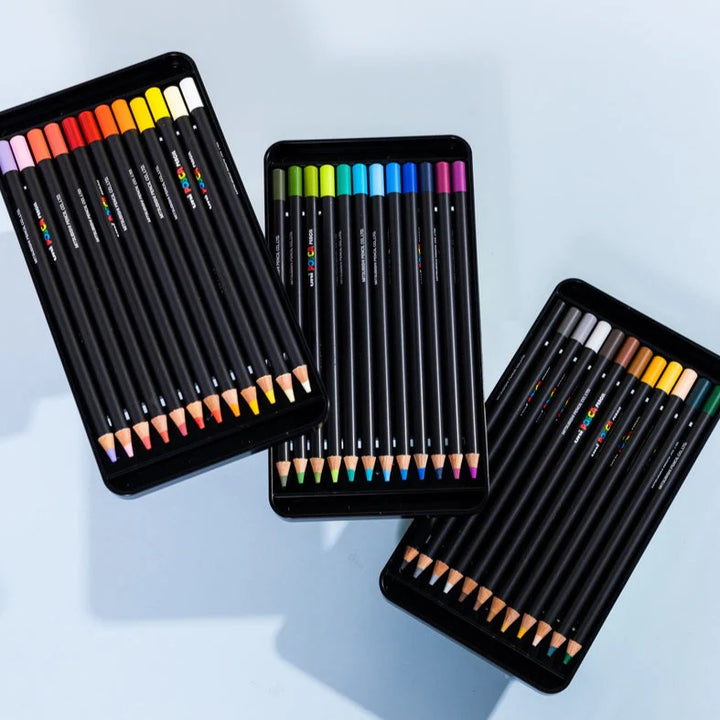 Oil-Based Colored Pencil - Set Of 36