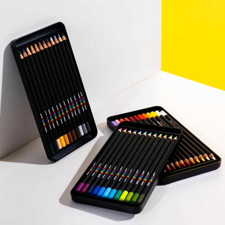 Oil-Based Colored Pencil - Set Of 36