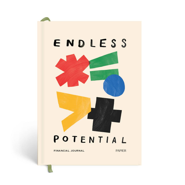 Papier Finance Planner, Endless Potential Front Cover