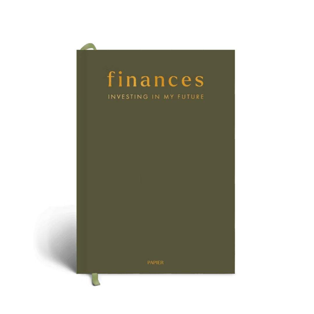 Papier Finance Planner, Shine Front Cover