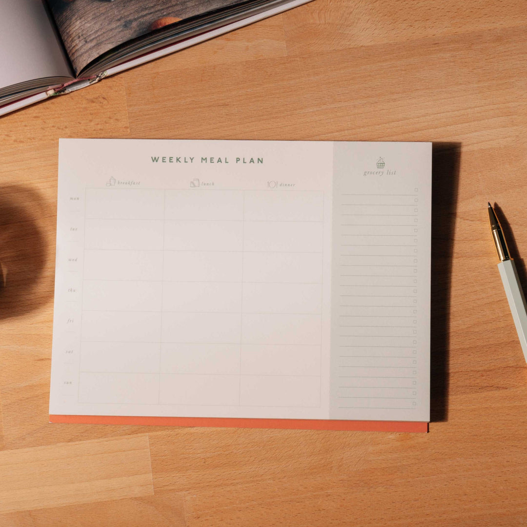Papier Meal Planner & Grocery List, Detail