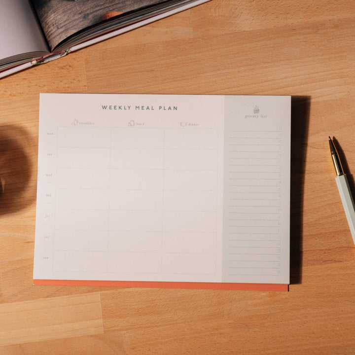 Papier Meal Planner & Grocery List, Detail