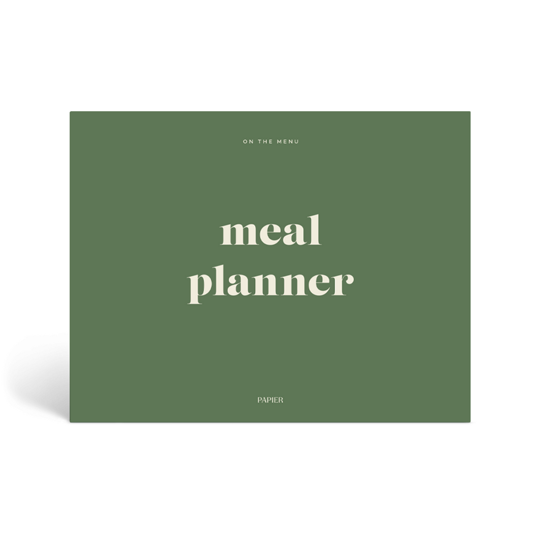 Papier Meal Planner & Grocery List, Joy Cover