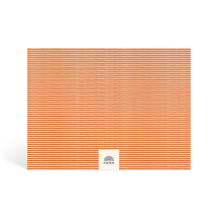 Papier Meal Planner & Grocery List, On the Menu, Back Cover