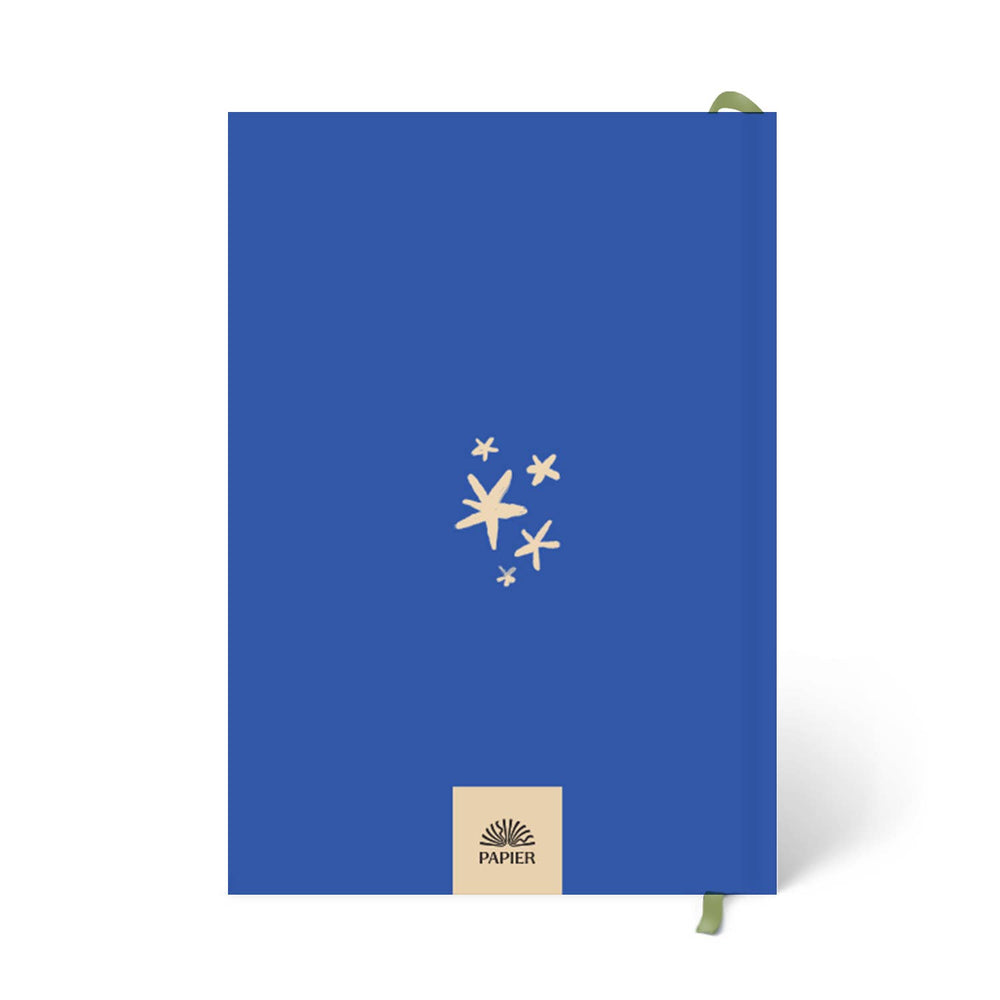 Papier Scribble & Scrawl Lined Notebook, Back Cover