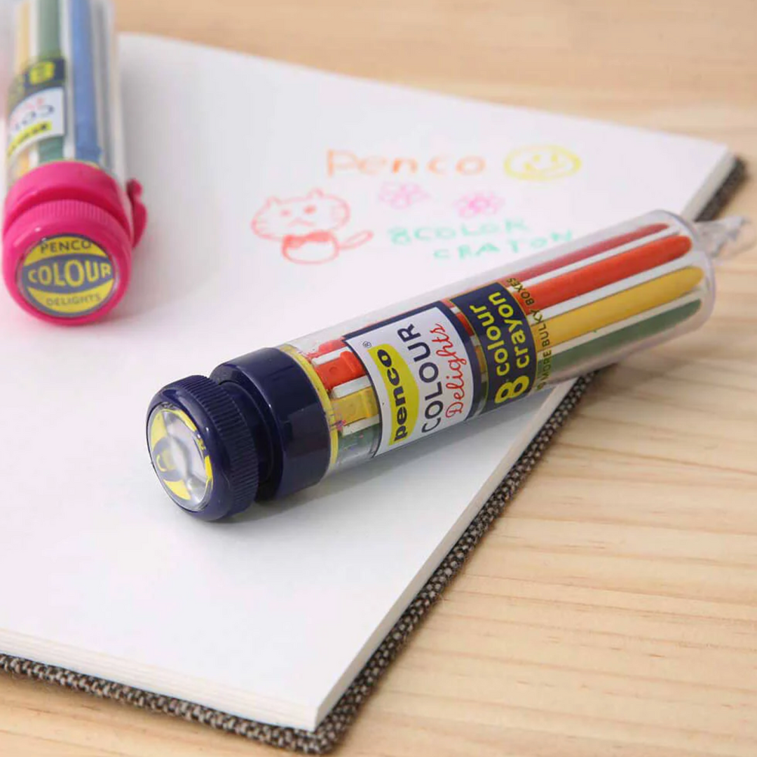 Penco 8 Color Crayon, Detail 2