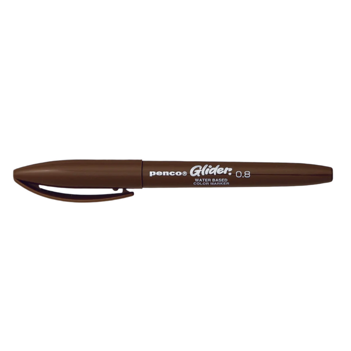 Penco Glider Color Pen, Brown
