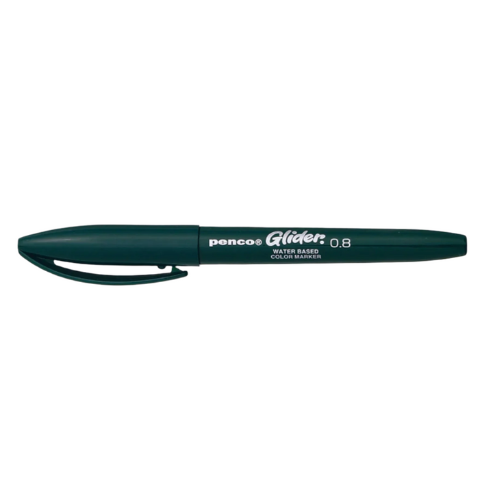 Penco Glider Color Pen, Dark Green