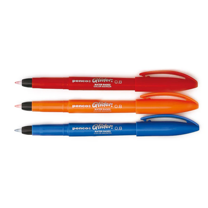 Penco Glider Color Pens, Uncapped