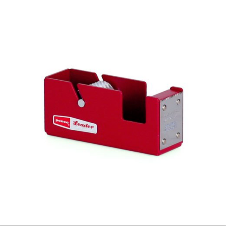 Penco Leader Metal Tape Dispenser, Red