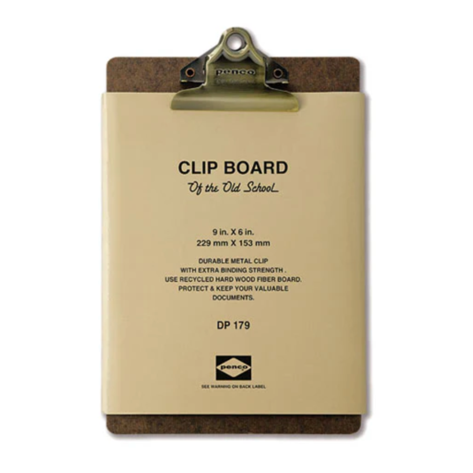 Penco Old School Clipboard, A5