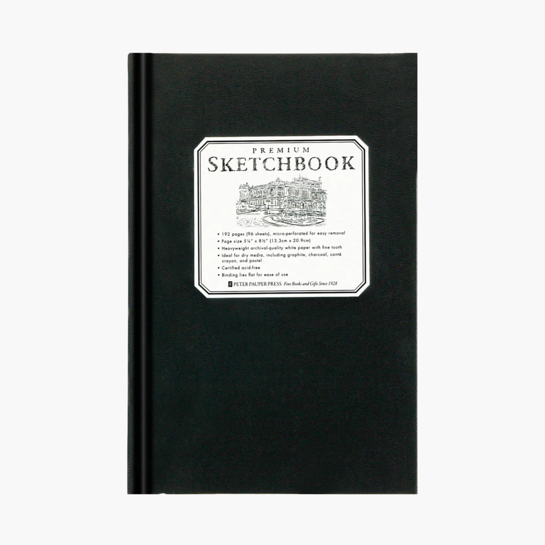 Peter Pauper Press Premium Sketchbooks, Small, 5.5'' x 8.5''