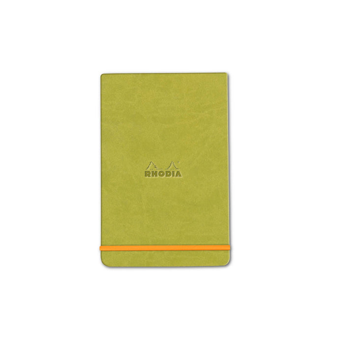 Rhodia Flip-Top Reporter-Style Notepad, Anise, A6