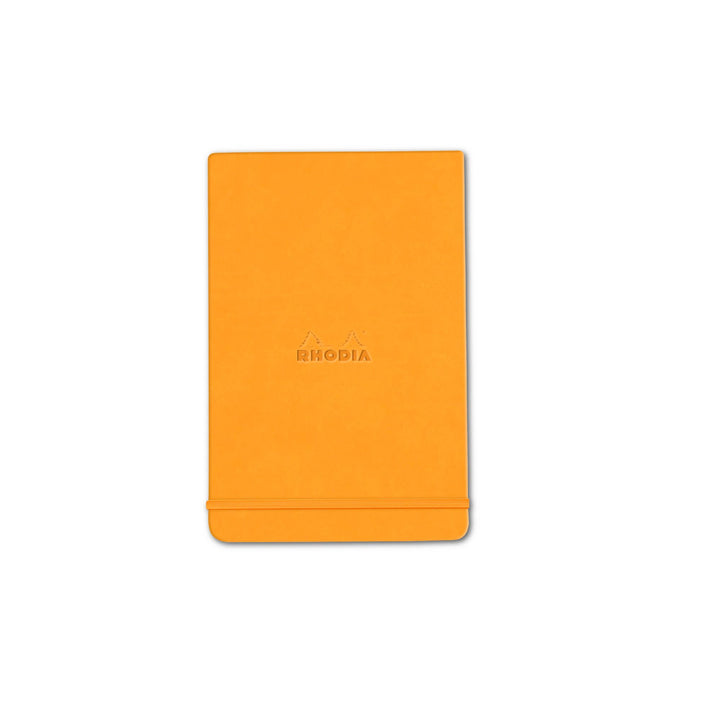 Rhodia Flip-Top Reporter-Style Notepad, Orange, A6