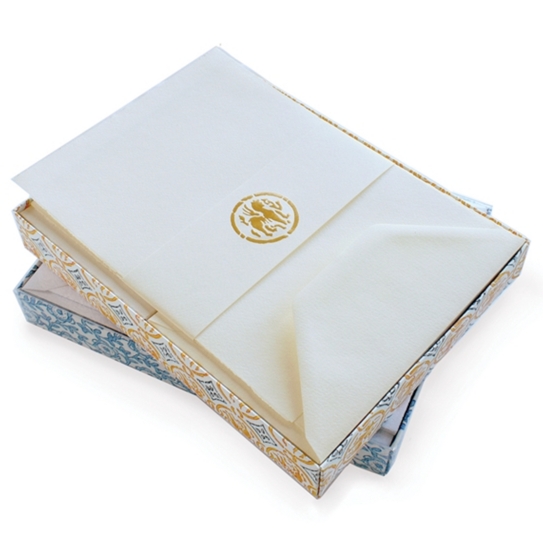 Rossi 1931 Deckle Edge Writing Set - 10 Sheets & Envelopes